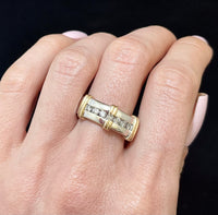 Beautiful Contemporary SWYG Channel-Set Diamond Ring - $6K APR Value w/CoA! APR57