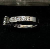 INCREDIBLE Platinum 11-Diamond Engagement Ring - $20K Appraisal Value w/ CoA! } APR57