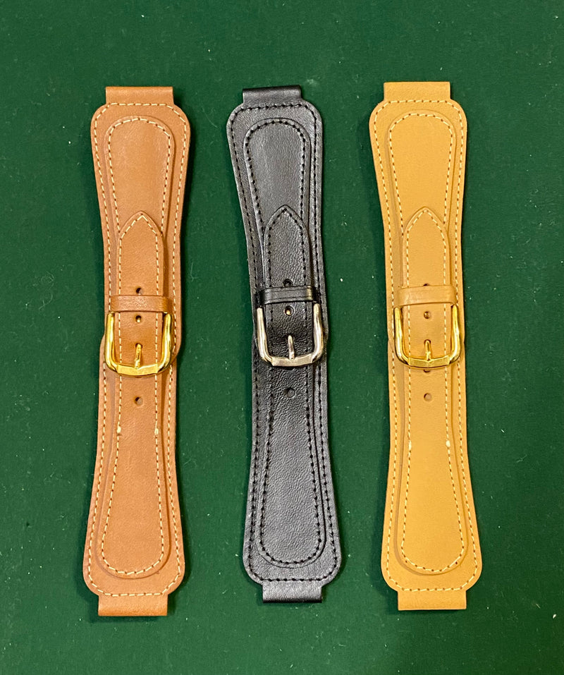 New Luxury Leather Replacement Wristwatch Straps - 3 Colors to Choose From! APR57