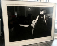 MILTON H. GREENE Limited Edition Marilyn Monroe Photolithograph, "Black Sitting 3", Part of "The Black Sitting" Collection - $20K VALUE* APR 57