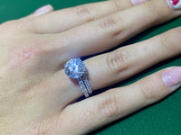 ROYAL ASSCHER Ladies Diamond Engagement Ring & Wedding Band - $100K APR w/ COA! APR57