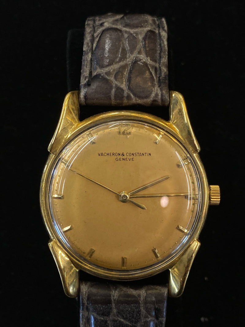 VACHERON CONSTANTIN Rare Vintage 1940's 18K Yellow Gold Men’s Wristwatch - $60K Appraisal Value! ✓ APR 57