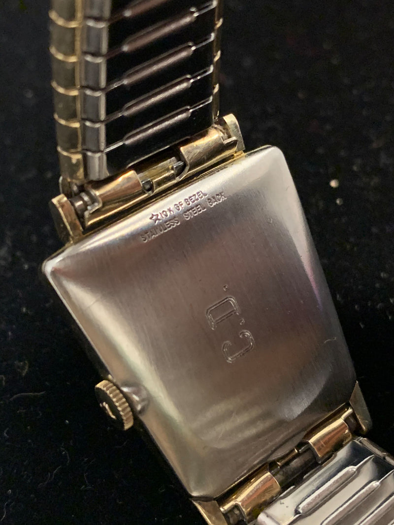 WITTNAUER Vintage C. 1950s Asymmetrical Unisex Watch - $6K APR Value w/ CoA! ✓ APR 57