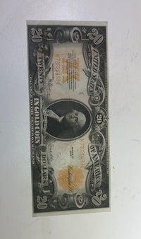 United States 1922 $20 Gold Certificate ft. George Washington APR 57
