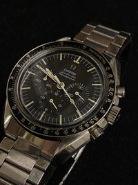 OMEGA SpeedMaster Professional 1st Edition Moonwatch Circa 1965 Caliber 321 Movement In Stainless Steel - The First Watch On The Moon! - $40K Appraisal Value! ✓ APR 57