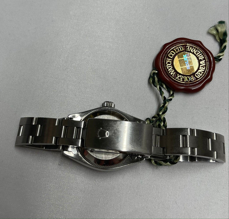 Rolex Ref 6723 Ladies Oyster Perpetual 24mm Stainless Steel Watch $15K APR w/CoA!! APR57