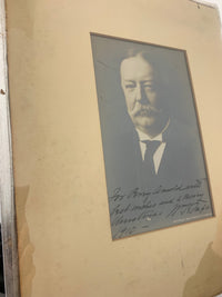 President WILLIAM TAFT Signed and Autographed Photograph, 1910 - $20K VALUE* APR 57