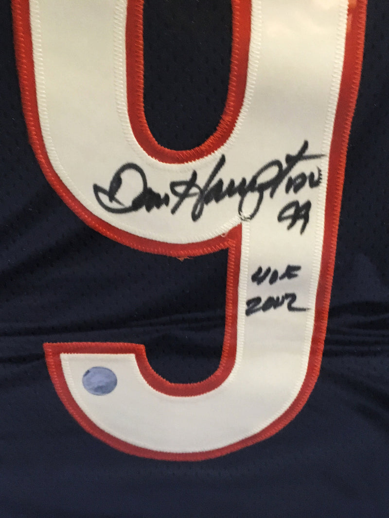 1970's Dan Hampton Danimal Number 99 Jersey Shirt Football NFL Signed w/COA - $2K VALUE* APR 57