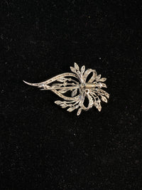 Stunning WG 1920s Vintage Estate 85 Diamonds 6ct Brooch/Pin w $40K COA !!!} APR 57