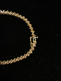 BEAUTIFUL Designer Diamond Tennis Bracelet Yellow Gold w/ 43 Diamonds & 2.50 Carats!  - $5K Appraisal Value! ✓ APR 57