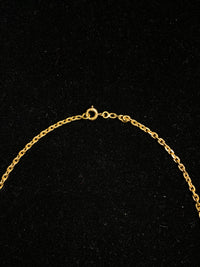 HERMES Beautiful Vintage 18K Rose Gold Chain Necklace - $13K Appraisal Value! } APR 57