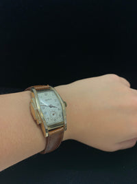BENRUS Rare Vintage Art-Deco Style Tonneau Watch - $6K APR Value w/ CoA! ✓ APR 57
