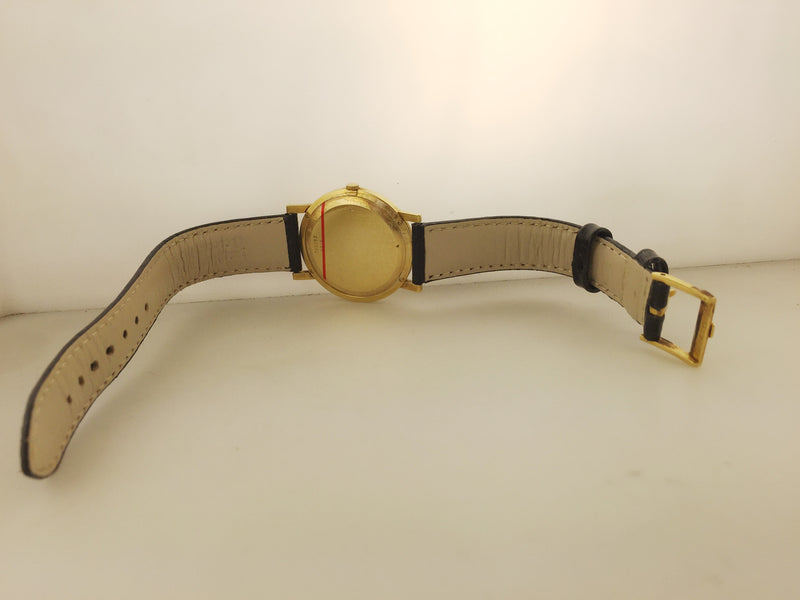 PIAGET Vintage Men's Rare Large Model Watch in 18K Yellow Gold - $20K VALUE APR 57