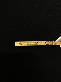 Very Intricate Design YG Slim Line w Details Brooch/Pin w $3K COA!!!} APR 57