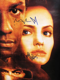 "The Bone Collector" 1999 Directed by Phillip Noyce Movie Poster Signed by Angelina Jolie Denzel Washington - $1,000.00 VALUE APR 57