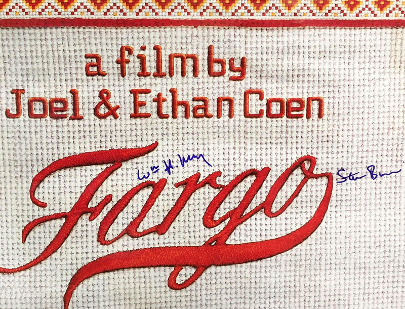 "Fargo" 1996 Movie Poster Autographed Signed by William H. Macy Steve Buscemi - $2K  VALUE APR 57