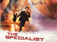 "The Specialist" 1994 Movie Poster Autographed Signed by Sylvester Stallone Sharon Stone Eric Roberts James Woods - $2K VALUE APR 57