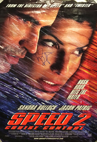 "Speed 2: Cruise Control" 1997 Movie Poster Autographed Signed by Sandra Bullock - $1,000.00 VALUE APR 57