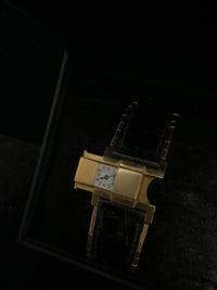 CARTIER Slide Watch w/ 18K Yellow Gold & Hidden Watch Face - $130K APR Value w/ CoA! APR 57