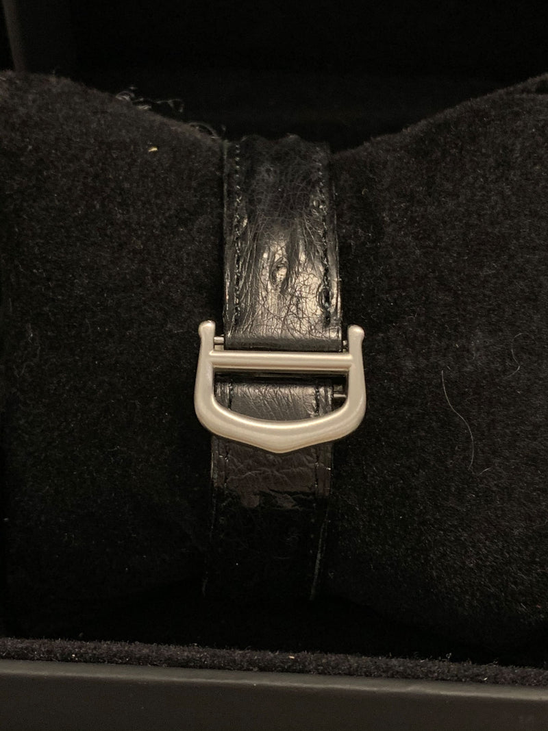 CARTIER Limited Edition w/ Rare Cartier Black Sharkskin Strap - $8K APR Value w/ CoA! ✓ APR 57