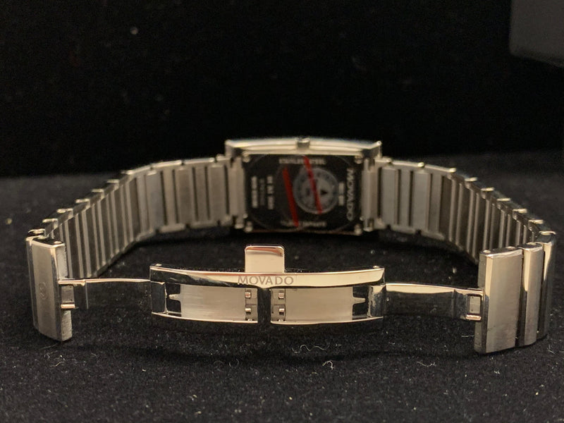 MOVADO Stainless Steel Watch w/ Curvex Case - $2K APR Value w/ CoA! ✓ APR 57