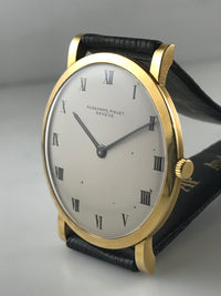 AUDEMARS PIGUET Ultra-Thin Men's 18K Yellow Gold Wristwatch on Original Strap - $40K VALUE APR 57