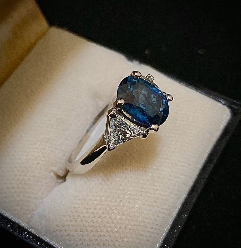 Value of sapphire and diamond ring Clearance