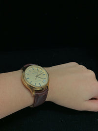 MOVADO ELECTRONIC 14K Solid Yellow Gold Vintage Wristwatch - $8K APR Value! APR 57