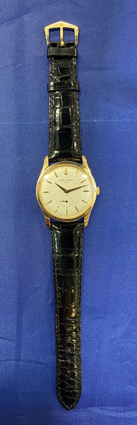 PATEK PHILIPPE Calatrava Ref 5196 18K Rose Gold Men's Mechanical Watch -$50K Appraisal Value w/CoA ^ APR 57