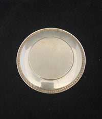 Beautiful Antique C. 1900s Sterling Silver Wine Cup and Plate Judaica - $1.5K APR Value w/ CoA! APR57