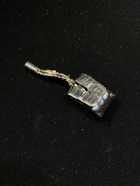 Harry Winston 1940s Rare 18KYG Skeleton Pocket Watch w Leather Case w $50K COA } APR 57