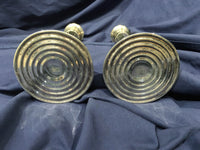 CARTIER Elegant Vintage Pair of Sterling Silver Candlesticks - Stamped, Weighted - $8K VALUE* APR 57