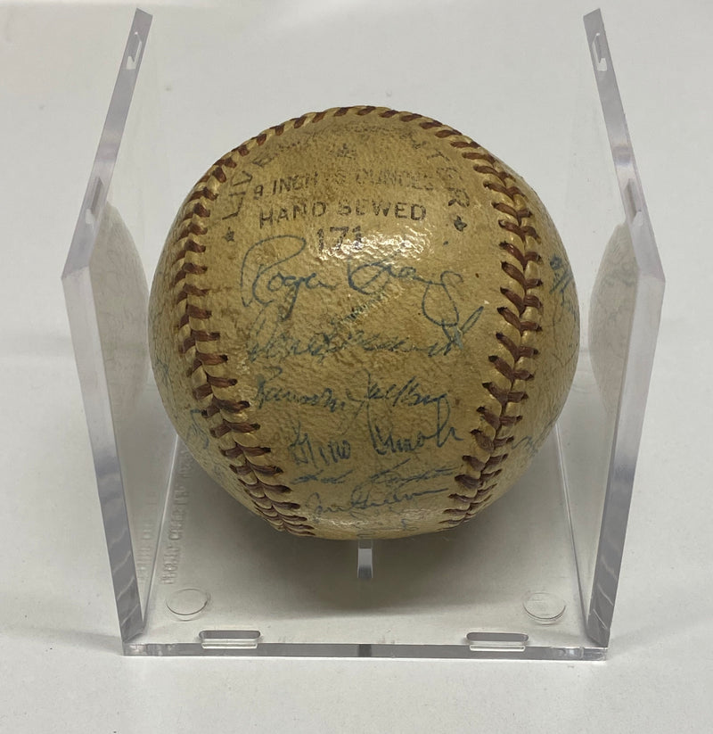 BROOKLYN DODGERS Rare 1956 Baseball Signed by Entire Team - $15K APR Value w/ CoA! + APR57