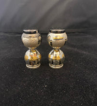 Beautiful Oriental Design Sterling Silver Couple Salt and Pepper Shakers - $1K APR Value w/ CoA! APR57