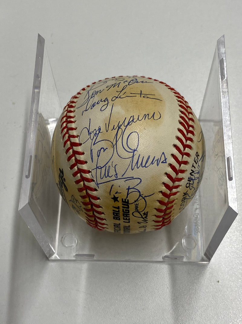 New York Mets 1994 Team-Signed Baseball (31 Names) - $1.5K APR Value w/ CoA! APR 57