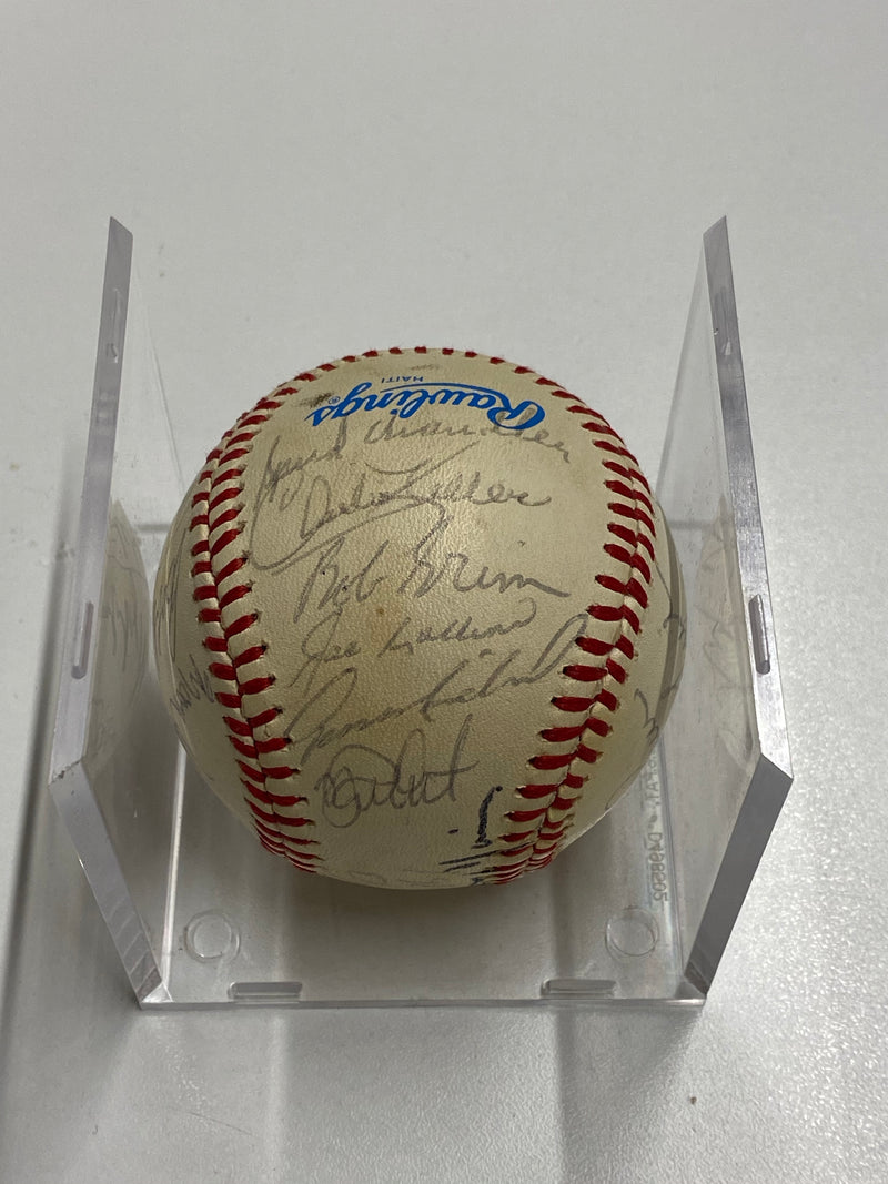 New York Yankees 1984 Old Timers Team-Signed Baseball - $3K APR Value w/ CoA! APR 57