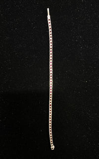 Gorgeous 18K White Gold 50 Ruby 15 Ct. Tennis Bracelet - $40K APR Value w/ CoA! APR 57