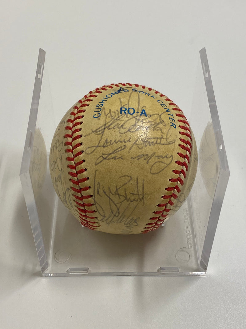 KANSAS CITY ROYALS 1985 Team-Signed World Series Baseball - $3K APR Value w/ CoA! APR 57