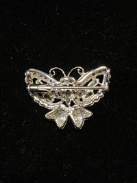 VCA-Style Designer 18KWG Butterfly Brooch/Pin w/ 50 Diamonds (3.0 Cts.!) - $25K Appraisal Value! APR 57