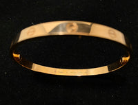 CARTIER Love Bracelet 18K Rose Gold Jumbo Size - $10K Appraisal Value w/ CoA! APR 57