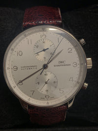 IWC International Chronograph Jumbo Portuguese Watch - $30K APR Value w/ CoA! APR 57