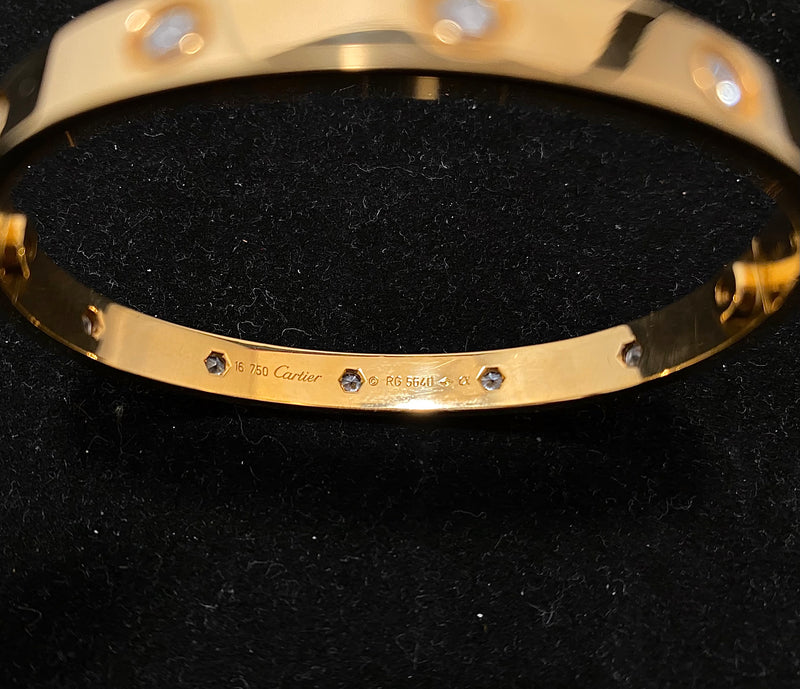 Cartier LOVE bracelet yellow gold