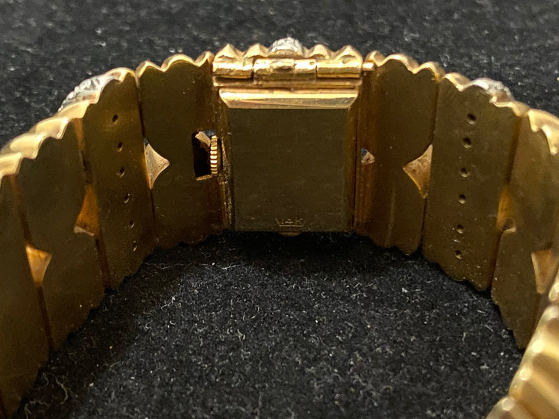 1940’s Vintage Mignon Solid Yellow Gold Covered Watch Bracelet - $60K Appraisal Value w/ CoA! APR 57