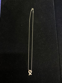 Tiffany&Co. Paloma Picasso Sterling Silver Heart Shape Necklace w $6K COA !!!} APR 57