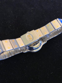 Rare Cartier Octagonal Santos Unisex 18k Yellow-Gold SS! - $15k APR w/CoA!| APR 57