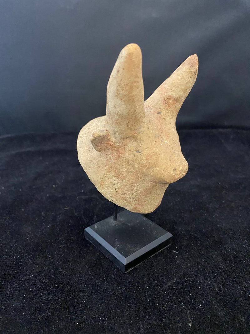 c. 2000-1100 BC Original Minoan Terracotta Bull Head - $10K APR Value w/ CoA! APR57