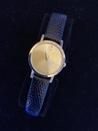 Original MOVADO Museum Series Ladies Stainless Steel Quartz Watch (APR $1,300)| APR 57