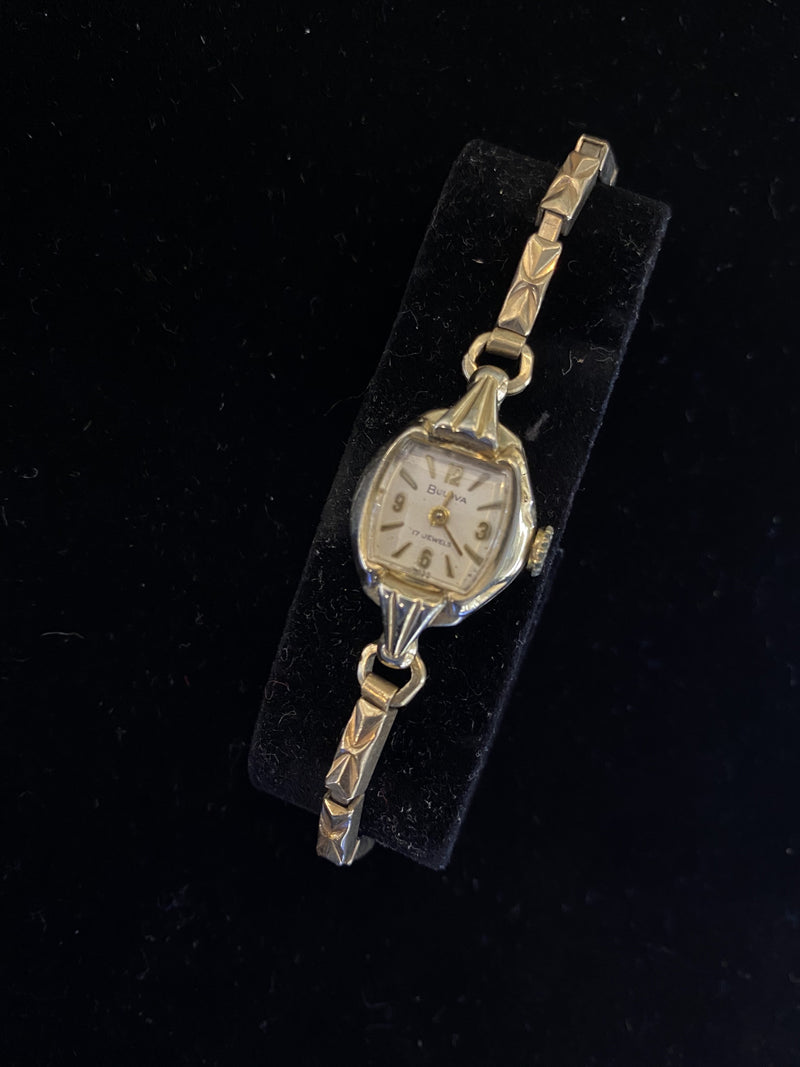 BULOVA Amazing Vintage Circa 1950s Ladies 17-Jewel Gold-tone Wristwatch - $3K Appraisal Value! ✓ APR 57