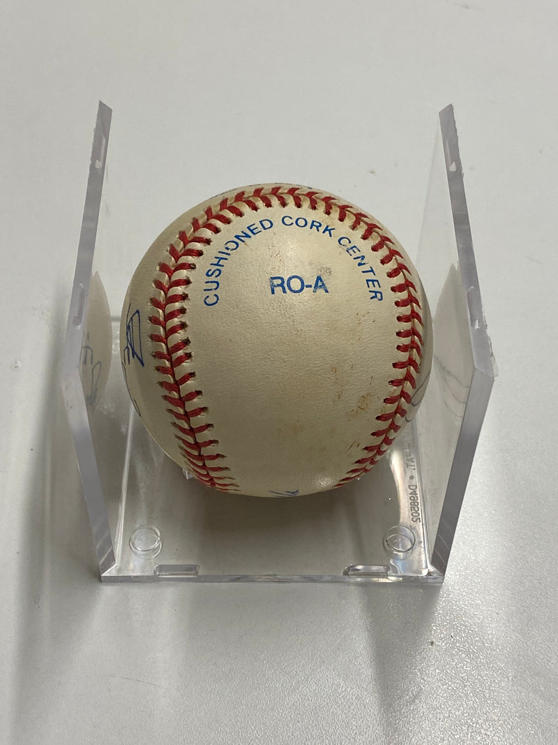 NEW YORK YANKEES & METS 2000 World Series Signed Baseball - $1.5K APR Value w/ CoA! APR 57