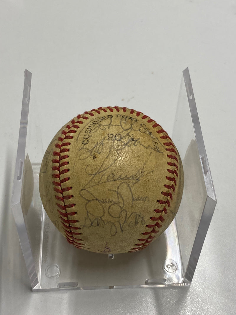 CALIFORNIA ANGELS 1984 Team-Signed Baseball - $1.5K APR Value w/ CoA! APR 57